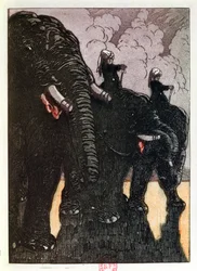 La Guardia della Regina, illustrazione da 